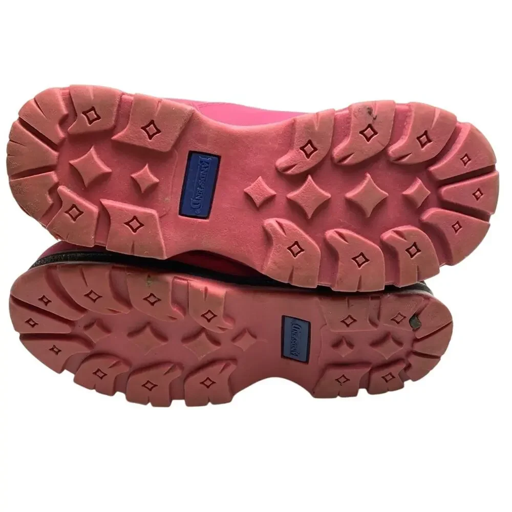 Lands End Girls Kids Pink Waterproof Warm Winter Boots Sledding Play sz 2